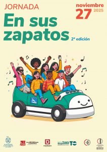 Cartel de la Actividad En sus Zapatos en una segunda edición